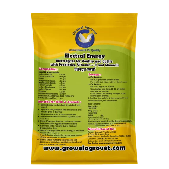 Electral Energy - Electrolytes  for Dairy Cattle with Vitamins, Minerals & Probiotics - Image 2