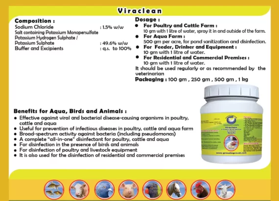 Viraclean – A Powerful Broad Spectrum Disinfectant for Dairy Cattle - Image 3