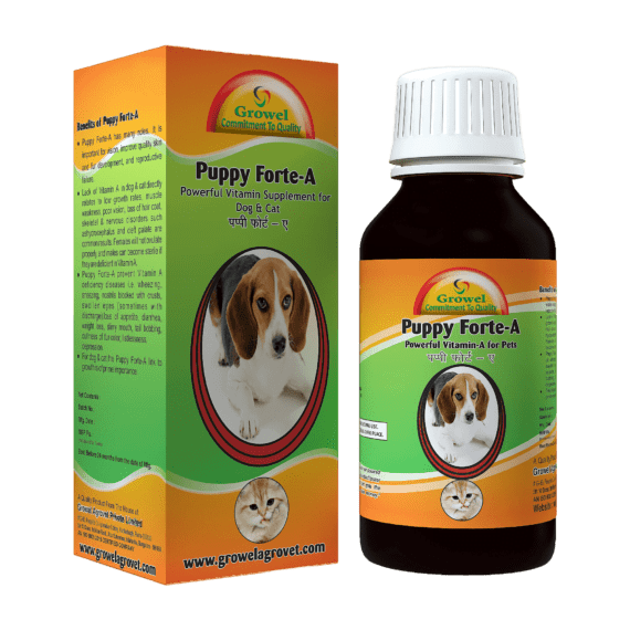 Puppy Forte-A:  An Essential Vitamin-A for Dog & Cat