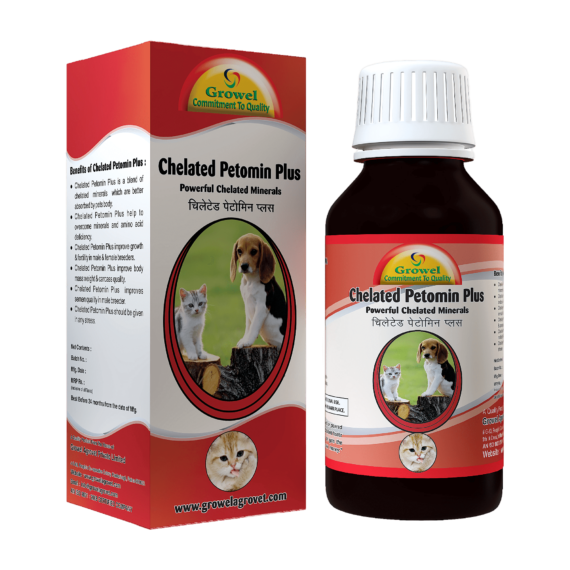 Chelated Petomin Plus: Powerful Chelated Minerals for Dog & Cat