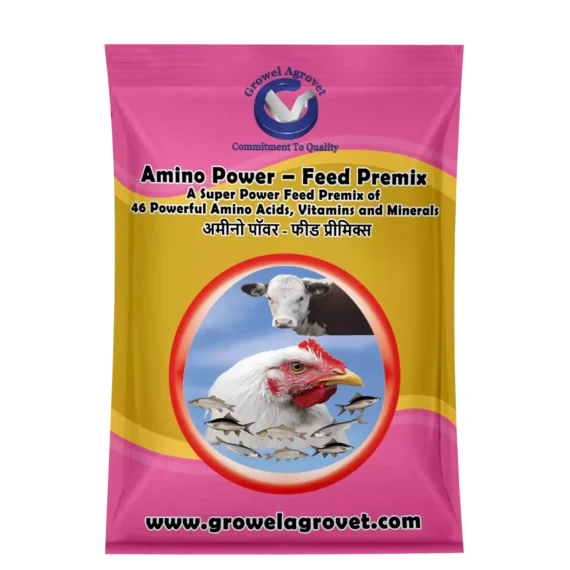 Amino Power- Feed Premix: A Super Power Feed Premix With 46 Amino Acids, Vitamins And Minerals For Aquacultures, Animals And Poultry.