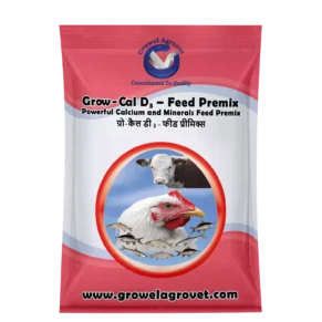 Grow-Cal D3 – Feed Premix: Calcium & Minerals Feed Premix For Animals And Poultry.