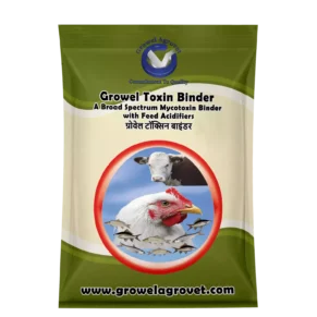 Growel Toxin Binder: A Broad Spectrum Mycotoxin Binder With Feed Acidifiers For Aquacultures, Animals And Poultry.