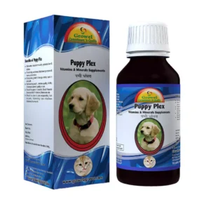 Puppy Plex: Vitamin B With Vitamin E, Vitamin C, Amino Acids, And Minerals For Dog And Cat