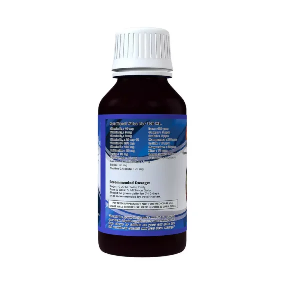 Puppy Plex: Vitamin B With Vitamin E, Vitamin C, Amino Acids, And Minerals For Dog And Cat