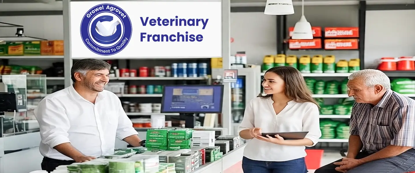 Growel Agrovet, offering trusted veterinary franchise opportunities in India through our proven Veterinary PCD Pharma Franchise model.